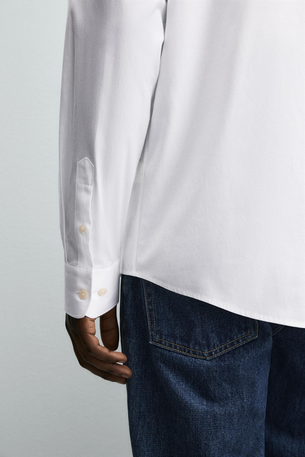 CAMISA REGULAR FIT / Blanco - Zara фото 5