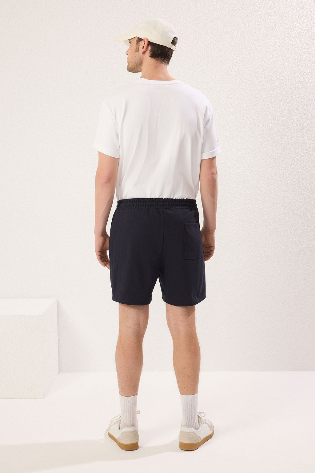TRENDYOL MAN Lacivert-Gri Melanj 2li Regular/Normal Kesim Deri Etiketli Sort & Bermuda TMNSS25SR00041 - Trendyolmilla фото 7