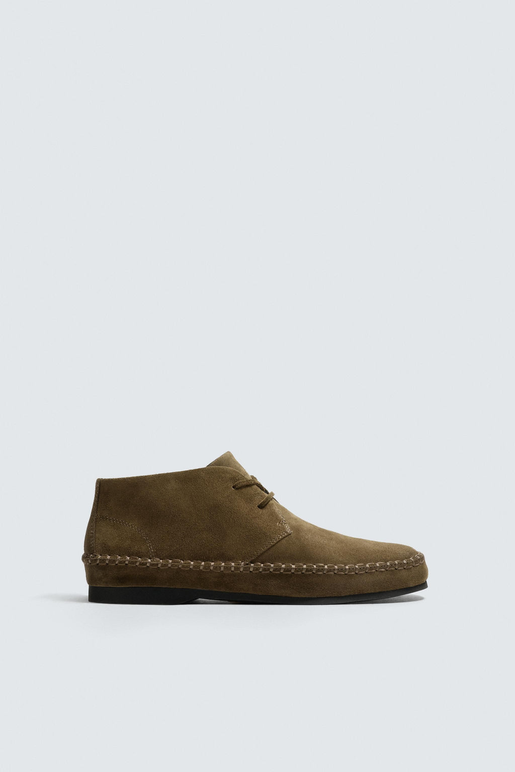 ZAPATO PIEL SUELA VIBRAM® AARON LEVINE X ZARA / Bronce  фото 4