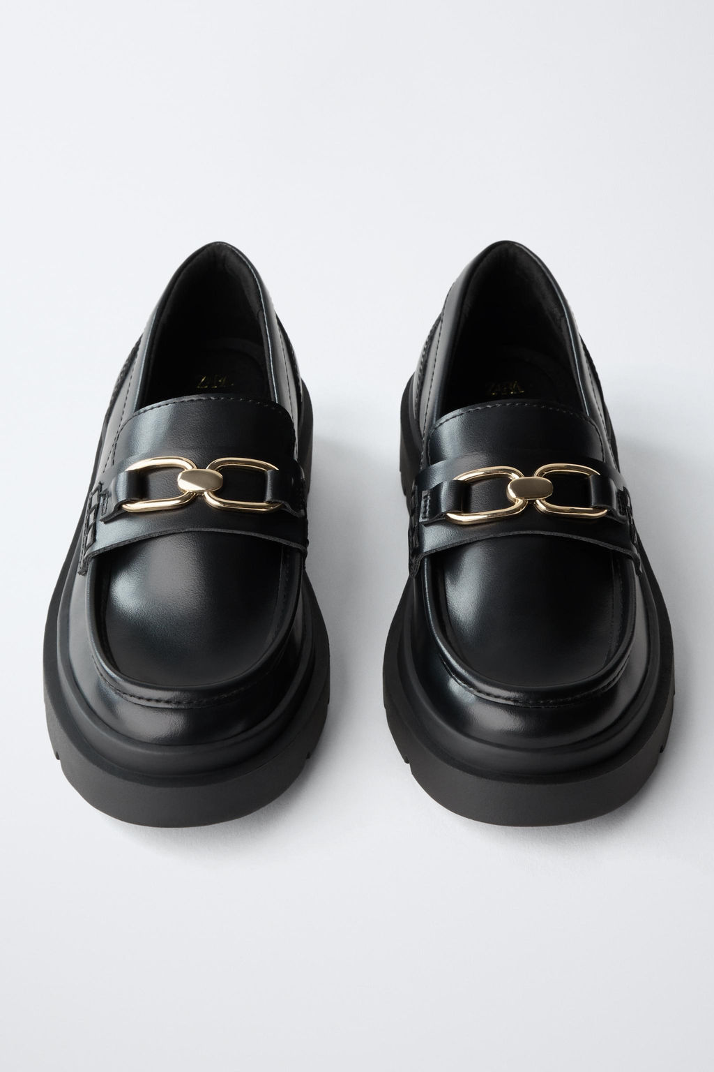 BUCKLE DETAIL LOAFERS - Zara фото 4