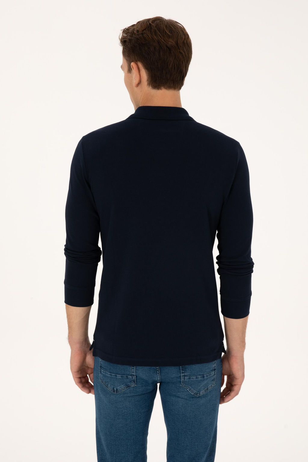 Erkek Lacivert Basic Sweatshirt - U.s. polo assn фото 5