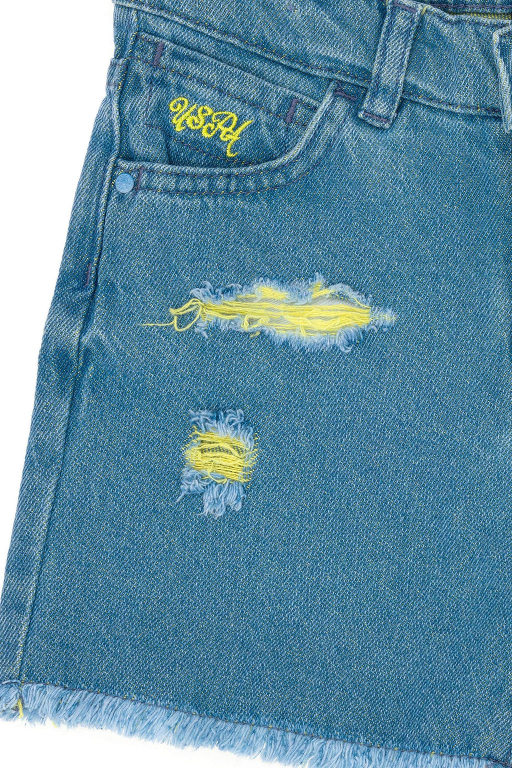 Голубые джинсовые шорты для девочек Неожиданная скидка в корзине - U.s. polo assn фото 9