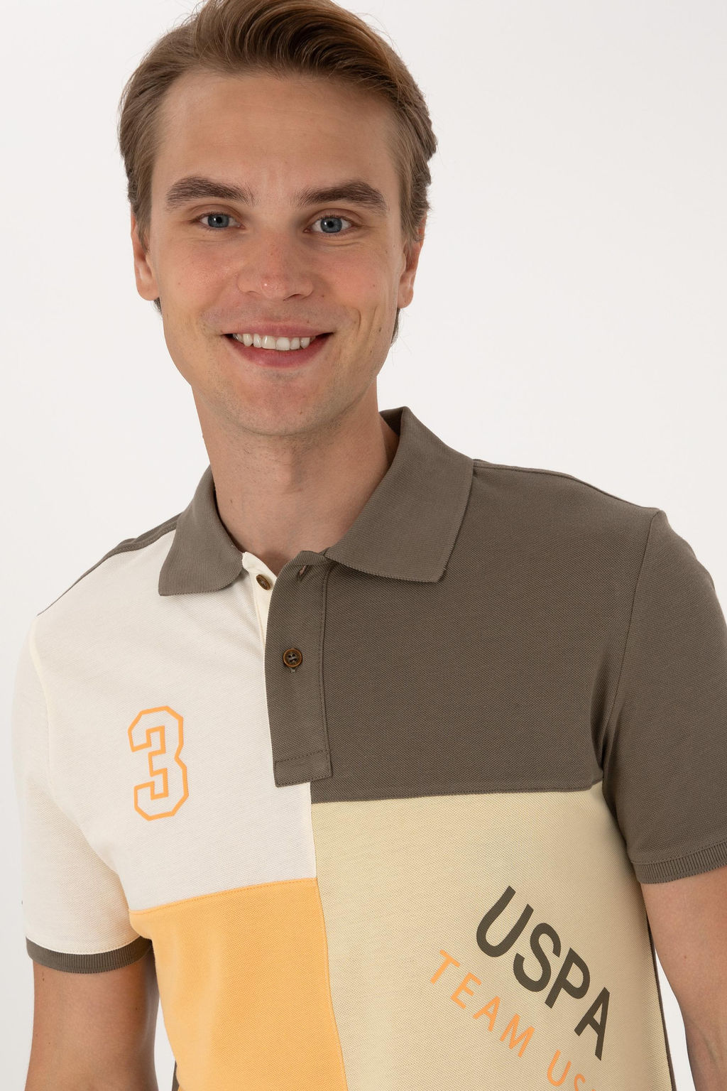 Erkek A__k Haki Ti__rt - U.s. polo assn фото 2