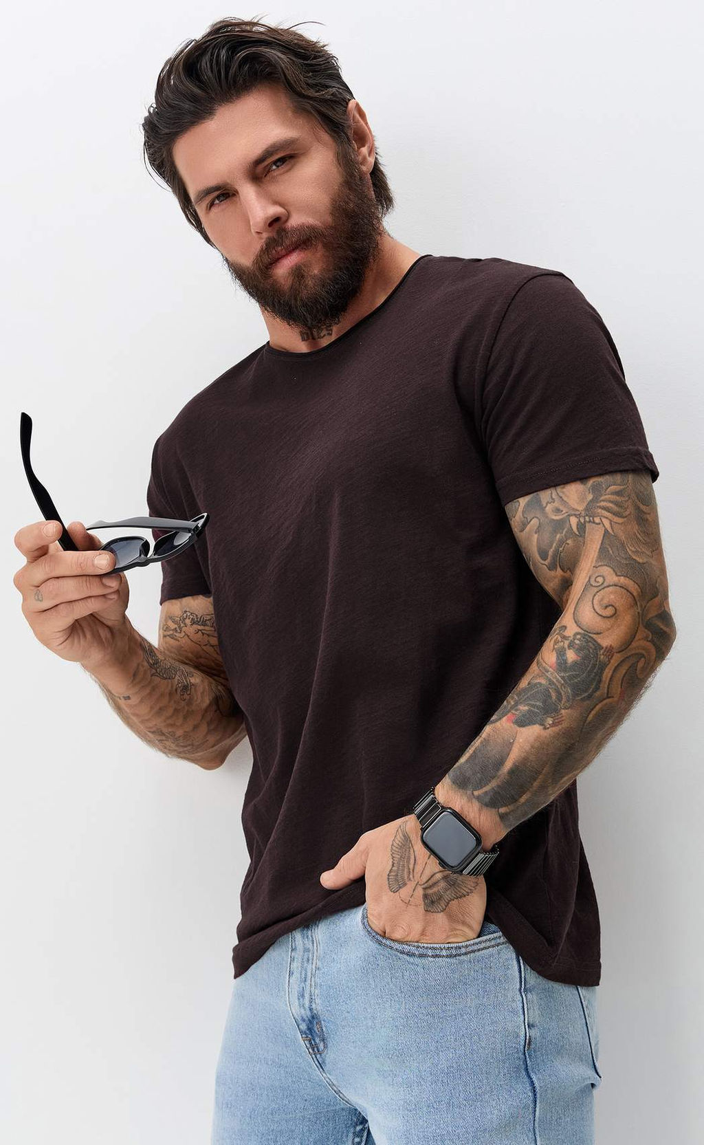 Футболка P411-062 bordo - Primm фото 3