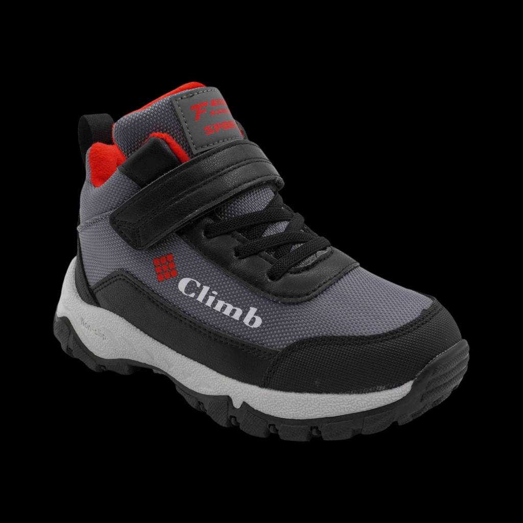 Ботинки мембранные на меху А8866-5 серые