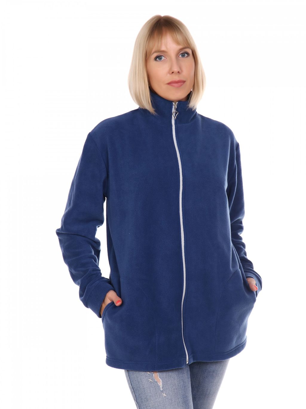 Т0140-1 Толстовка женская флис сиреневый - АстраТекстиль фото 5