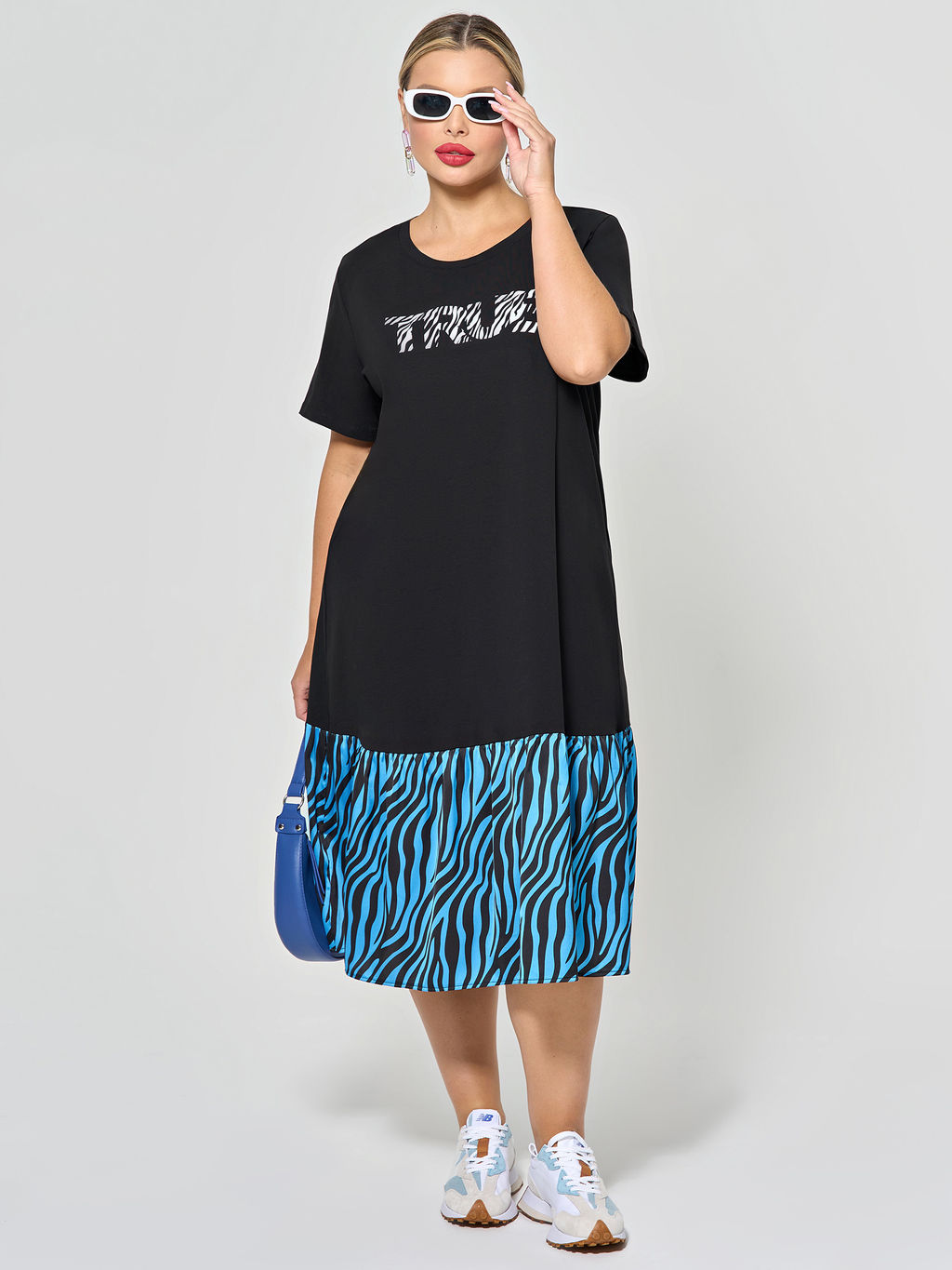 Платье 0387-1с глубокий черный - Dora фото 20