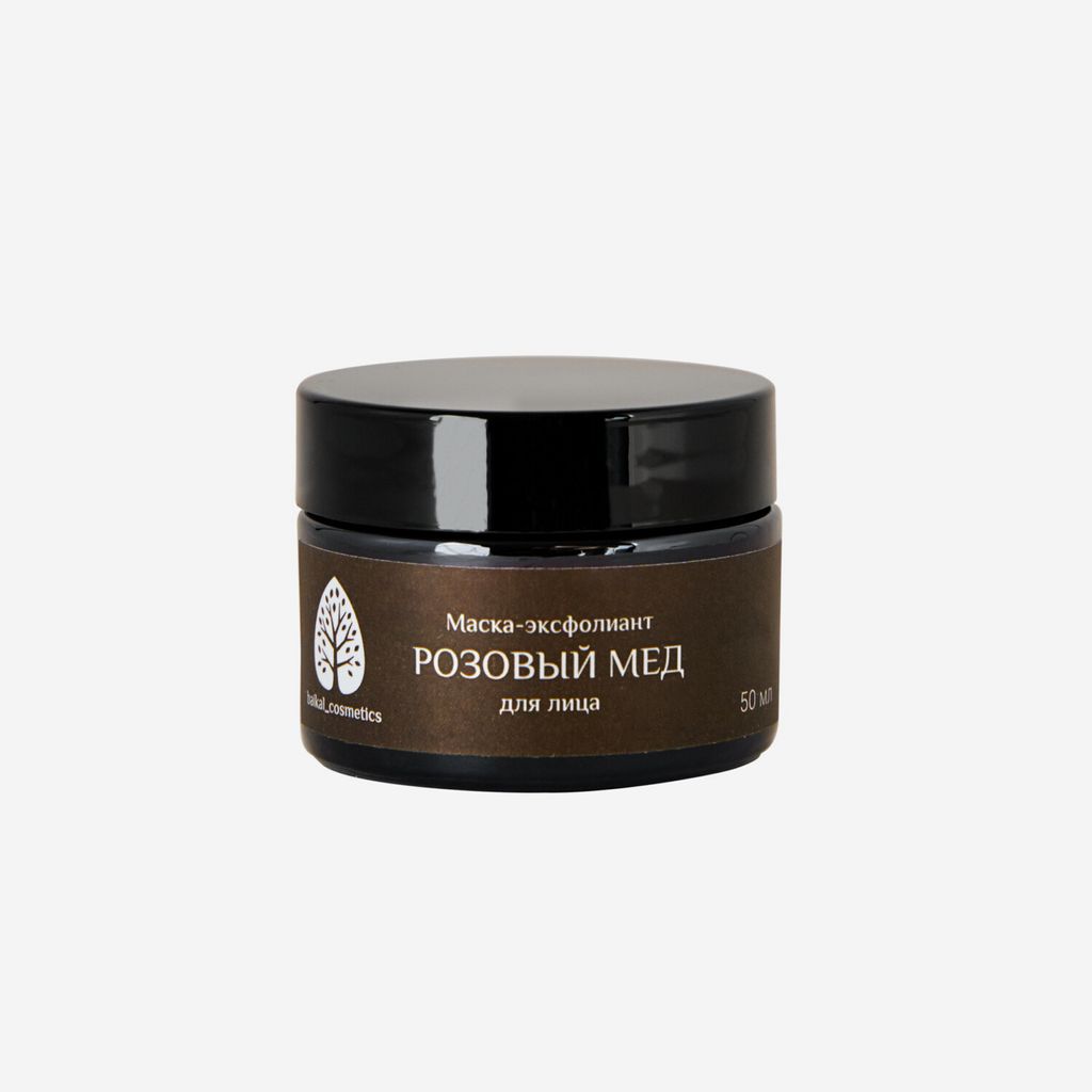 Маска-эксфолиант для лица Розовый мёд 50 мл. - Baikal cosmetics фото 2