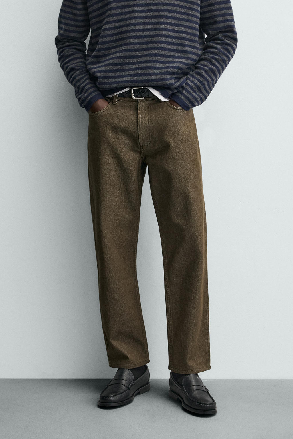 STRAIGHT-LEG JEANS - Zara фото 19