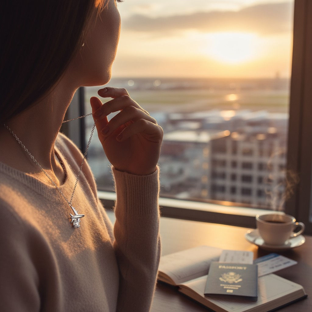 Колье, куб.циркон., BY-0411 - Evora фото 2