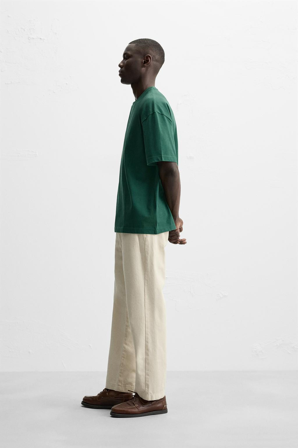 BASIC HEAVY WEIGHT T-SHIRT - Zara фото 60