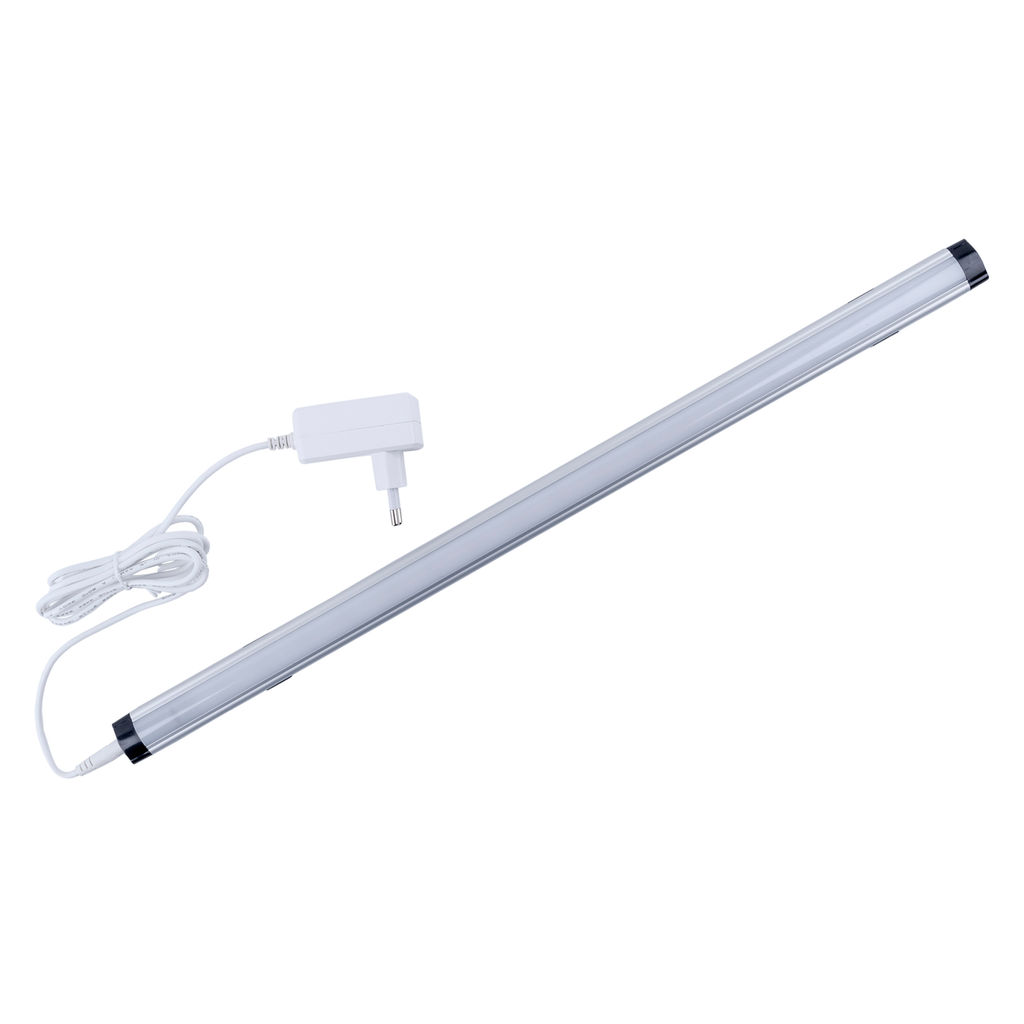 ULI-F48-5W/4500K SENSOR IP20 SILVER Светильник светодиодный для мебели. 500*25*9мм. 400Lm. ТМ Uniel