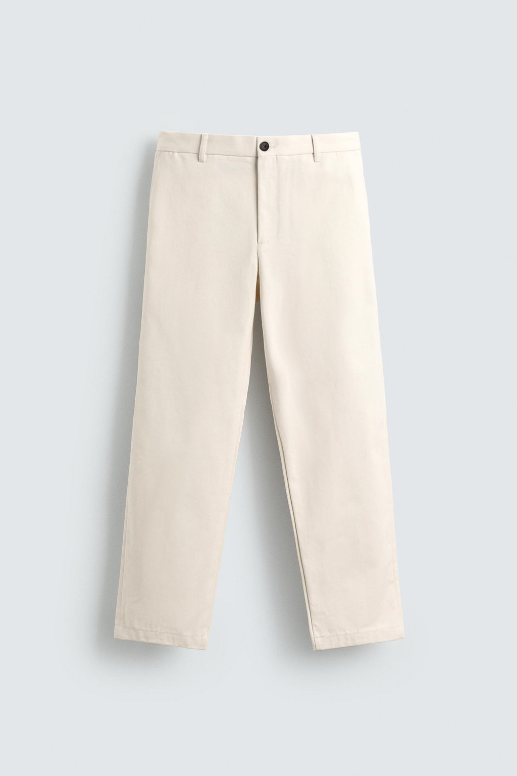 PANTAL?N STRAIGHT FIT ESTRUCTURA / Crudo - Zara фото 6