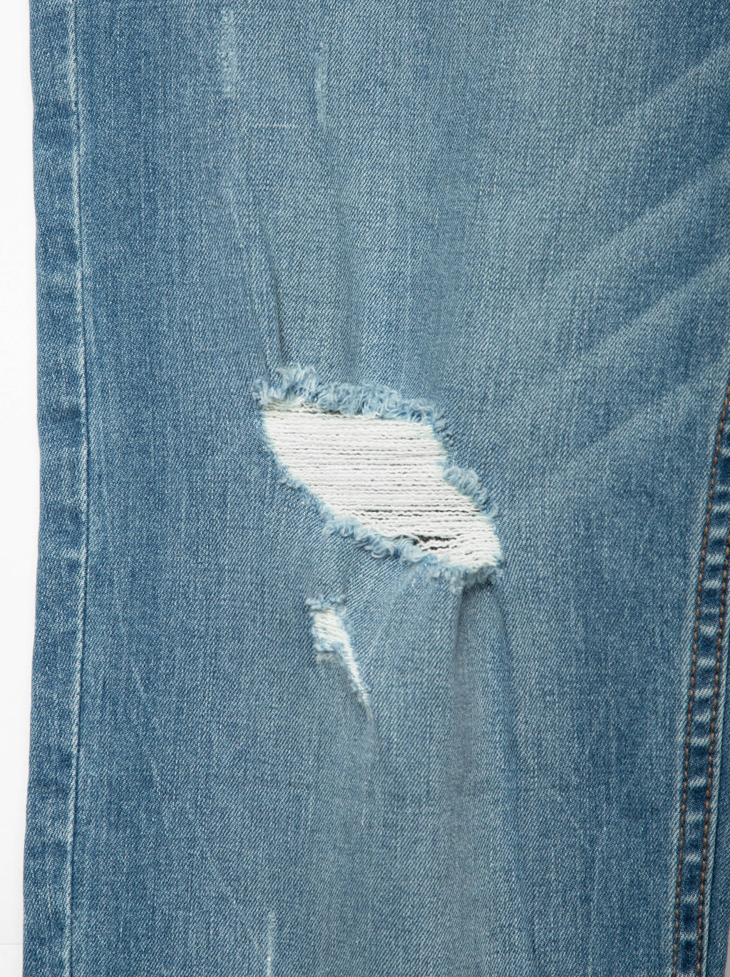 CONTE Ультрамодные eco-friendly джинсы с эффектом потертости CON-145 mid blue - Conte elegant фото 8