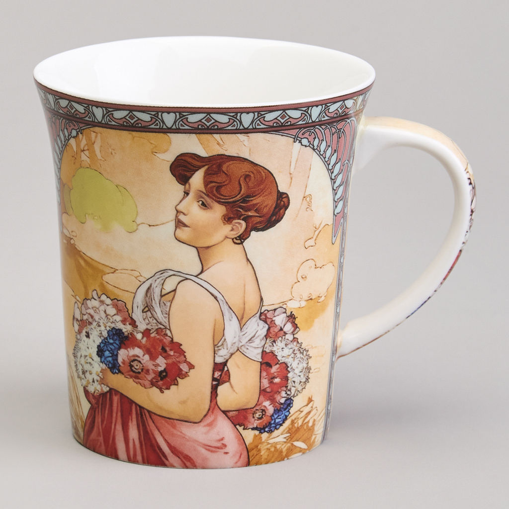 КРУЖКА LEFARD ВРЕМЕНА ГОДА (А. МУХА) 420 МЛ  фото 2