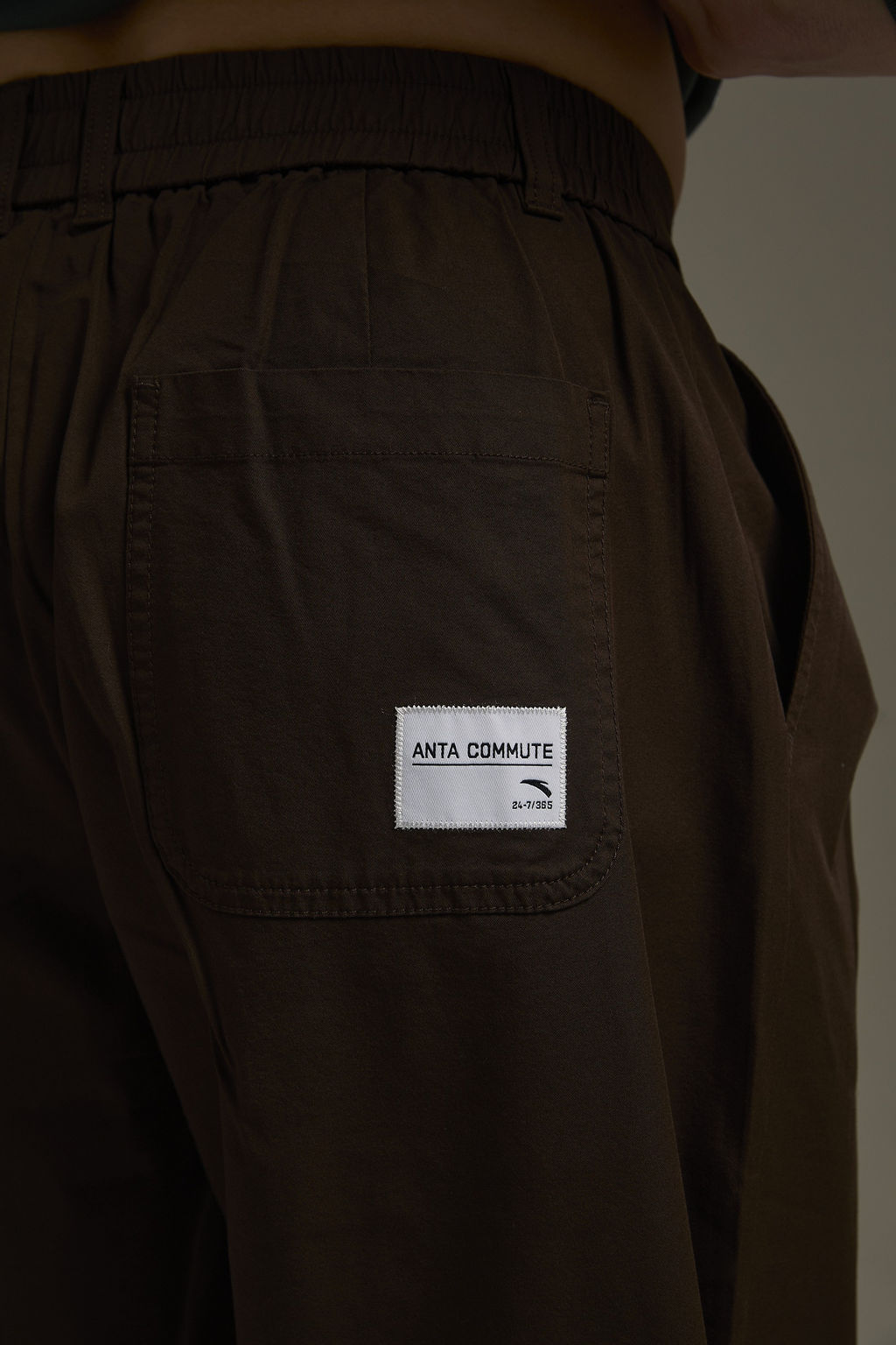 Брюки текстильные Коричневый