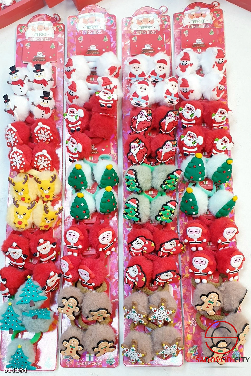 Новогодние резинки для волос