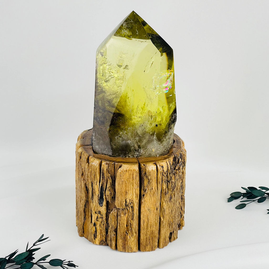 Кристалл из Цитрина на подставке