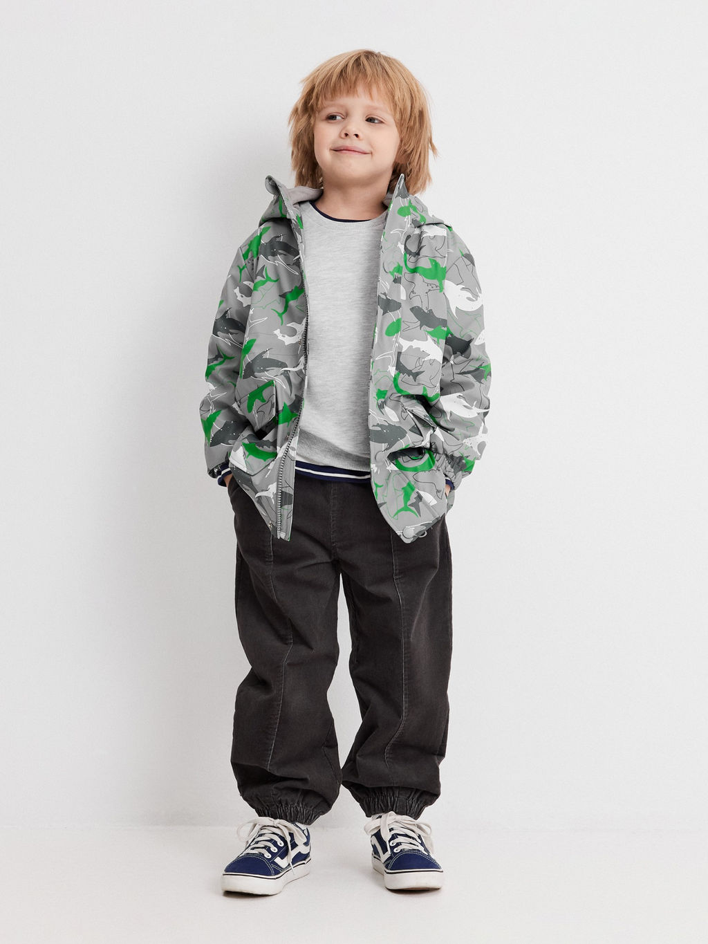 ACOOLA / Дождевик дет. для мальчиков Fatsian синий  фото 5