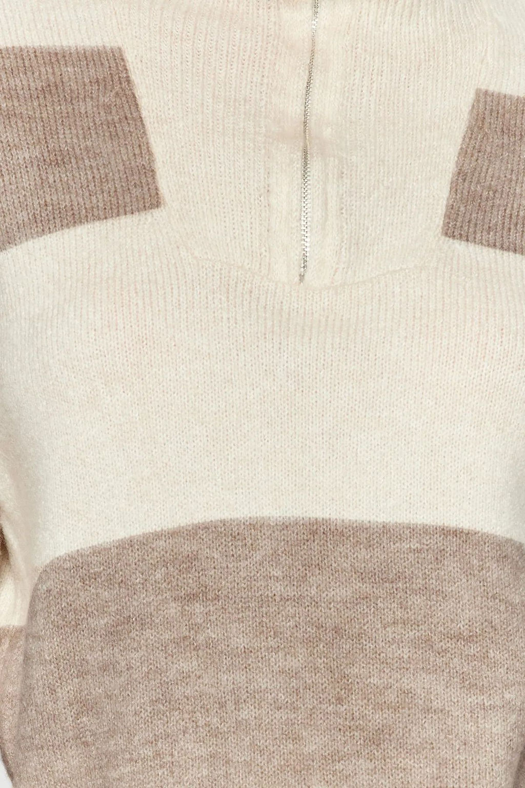 Tas Genis Kal?p Yumusak Dokulu Fermuarl? Triko Kazak TWOAW22KZ0424 - Trendyolmilla фото 18