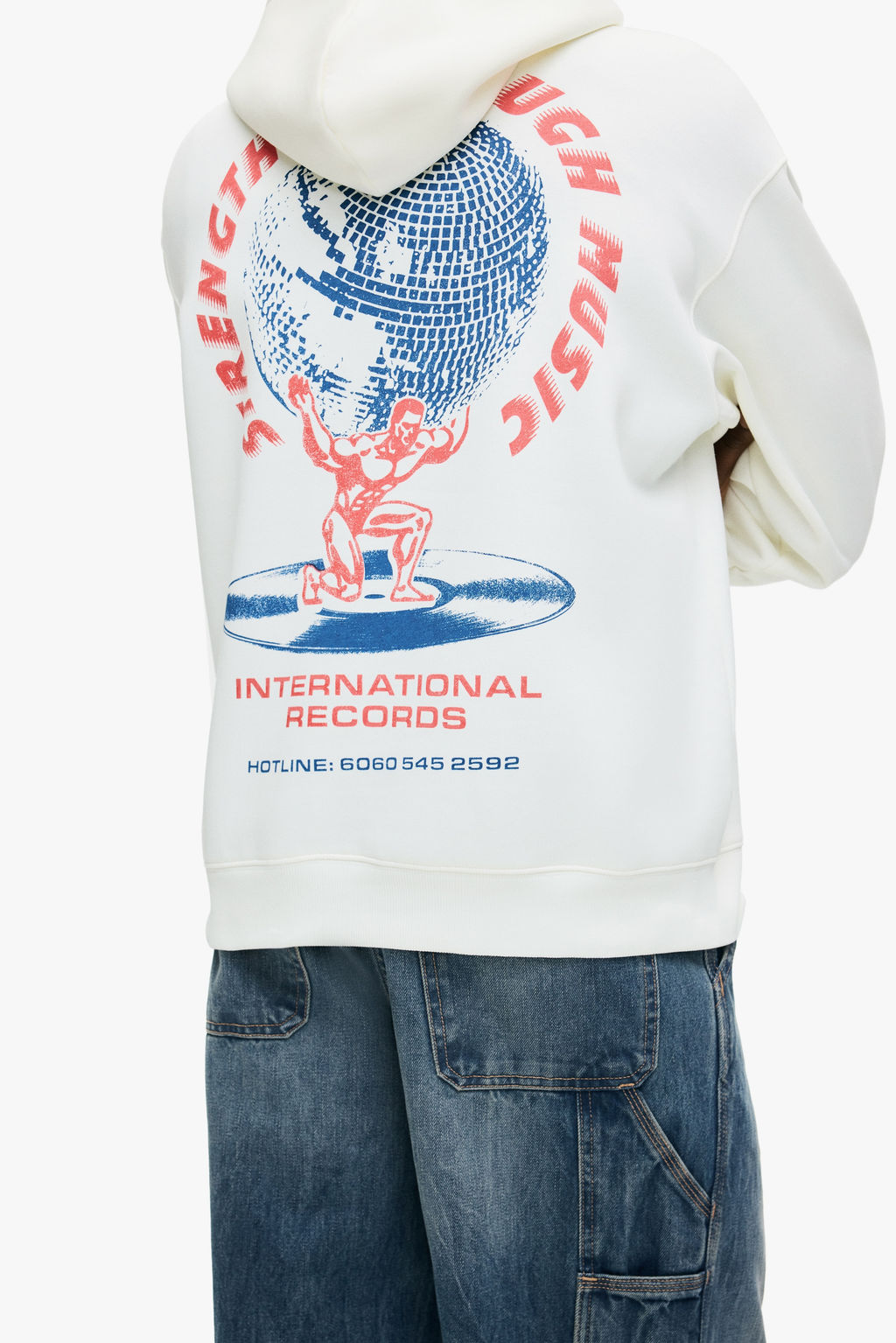 Sudadera con motivo y capucha Relaxed Fit - H&m фото 11