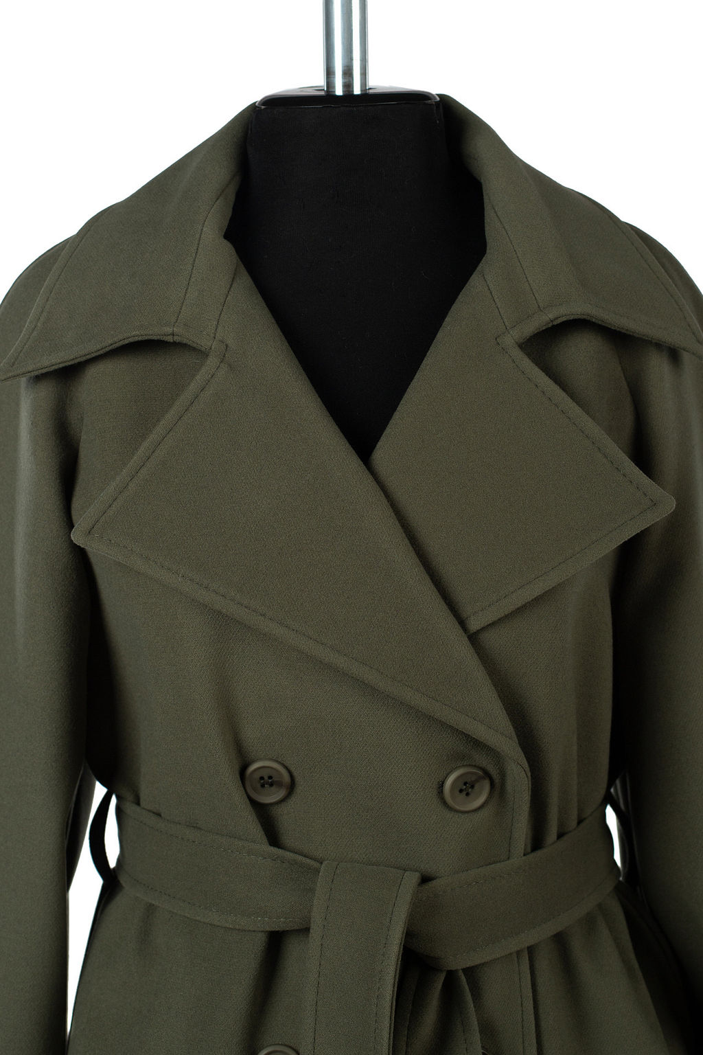 01-12135 Пальто женское демисезонное (пояс) - El podio фото 12