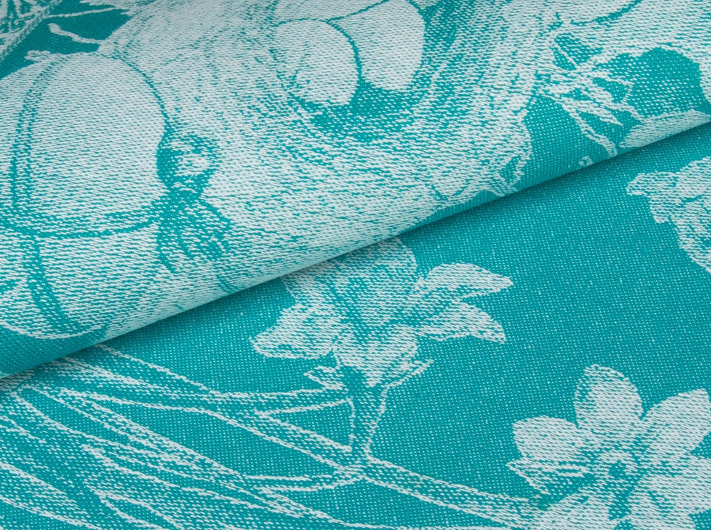 01с-78ЯК 50*76 Полотенце "Пасхальный кролик" цв. бирюзовый (св. зеленый)