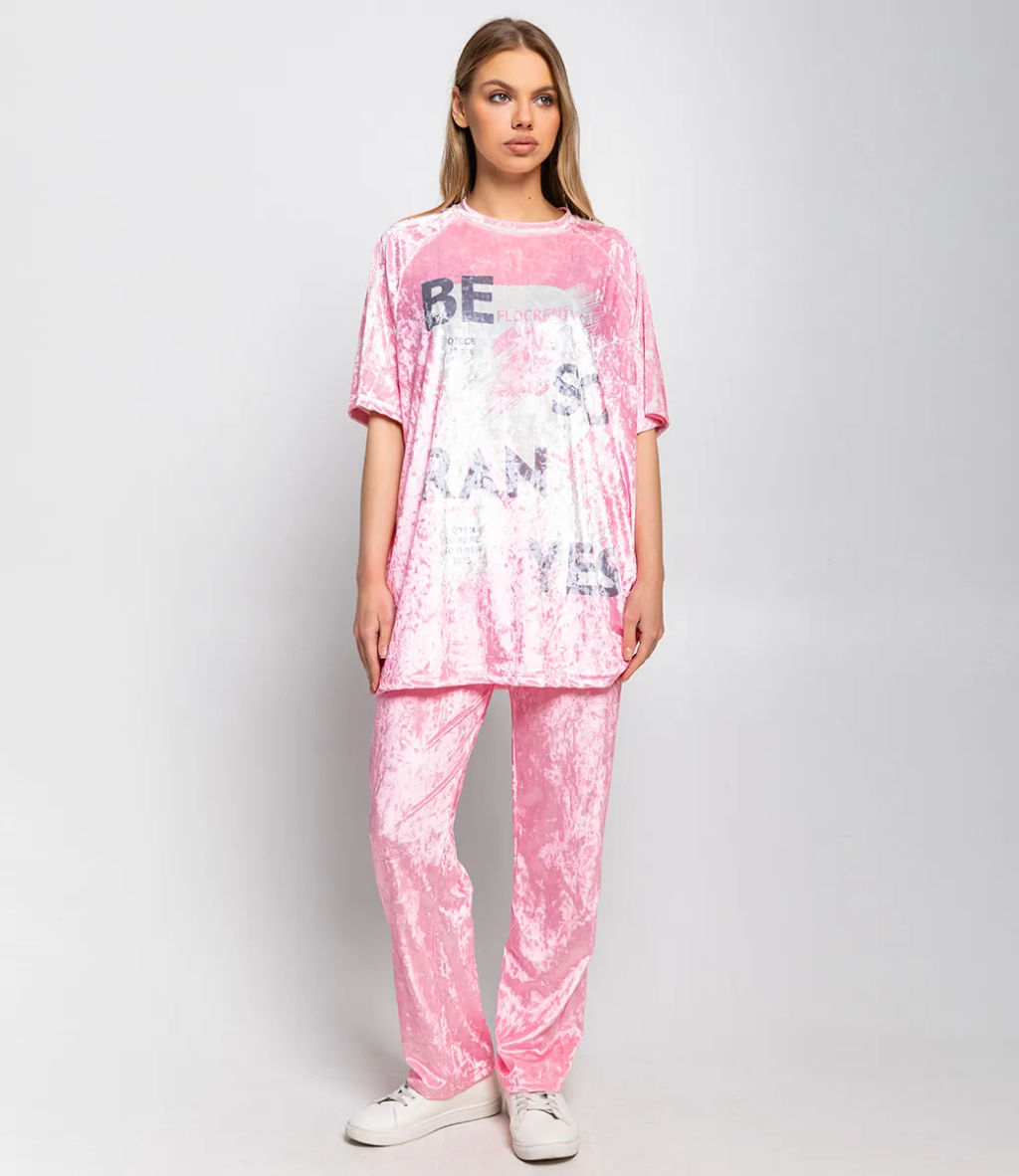 Спортивный костюм #КТ201 (13), розовый