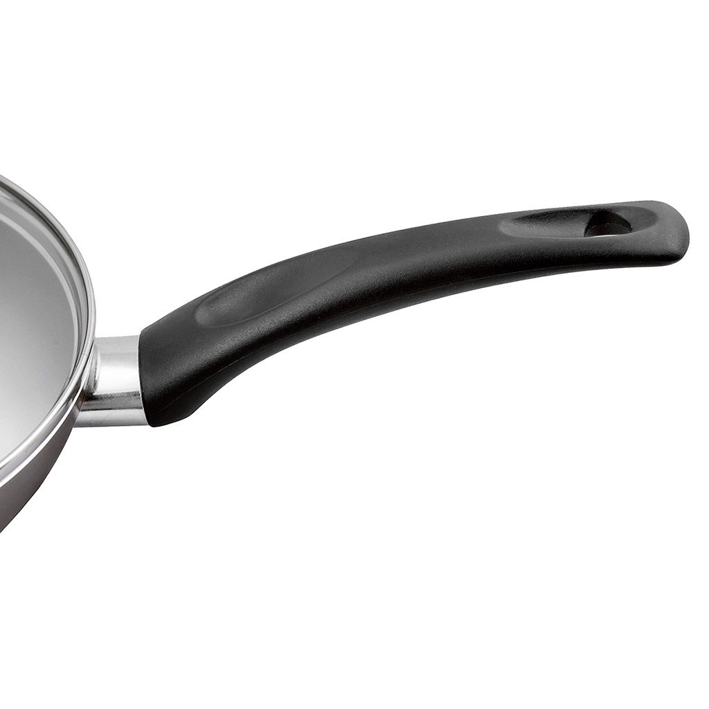 Dream Сковорода с антипригарным покрытием д26см, h5см, s3мм, стеклянная крышка (Россия) - Домашняя мода фото 6