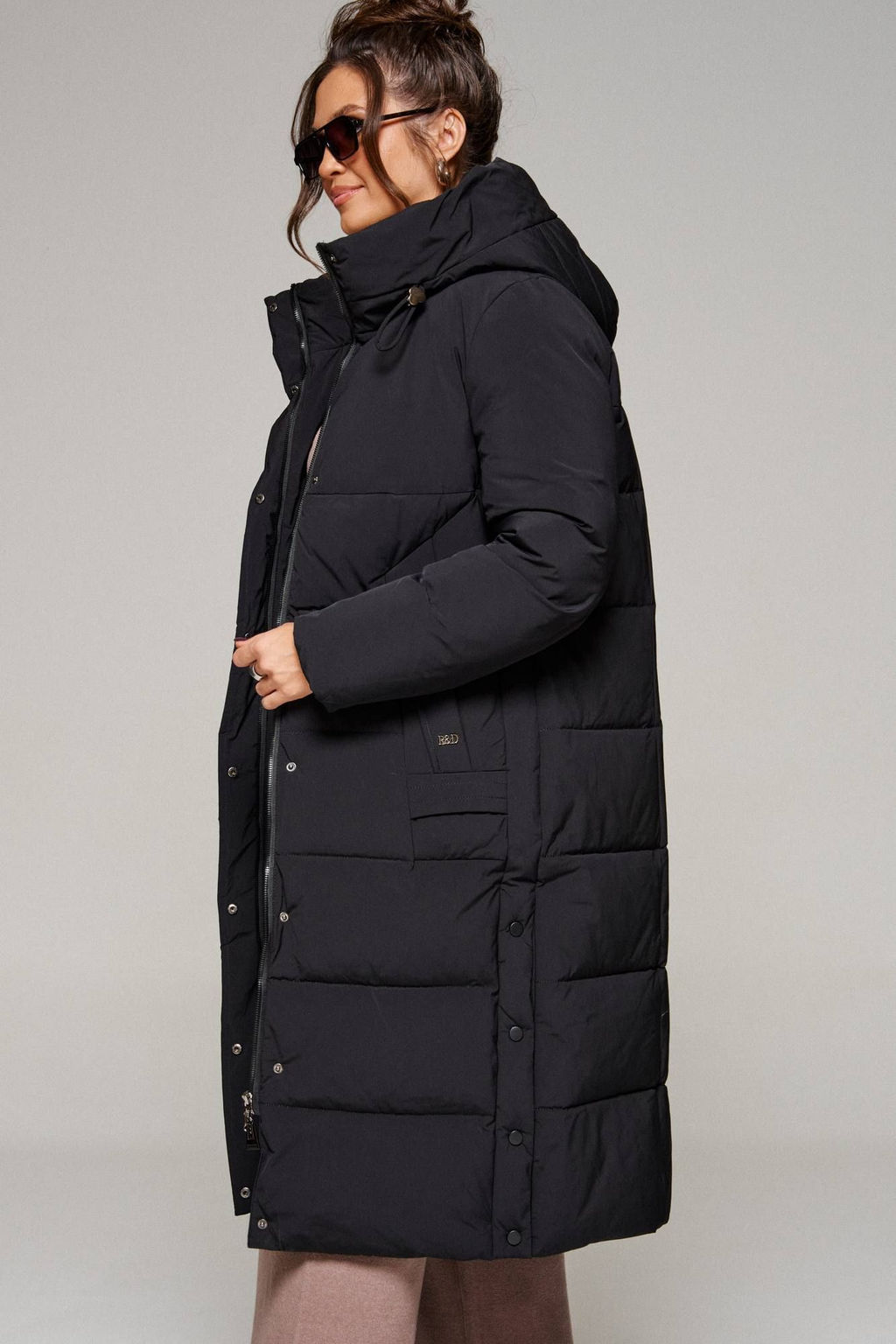 Пальто, 6291 черный - B&F фото 7