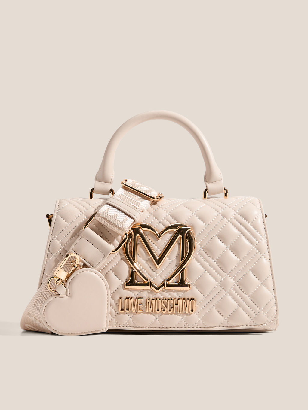 Женская сумка с ручкой LOVE MOSCHINO ALLURE Артикул 4561298, молочно-белый