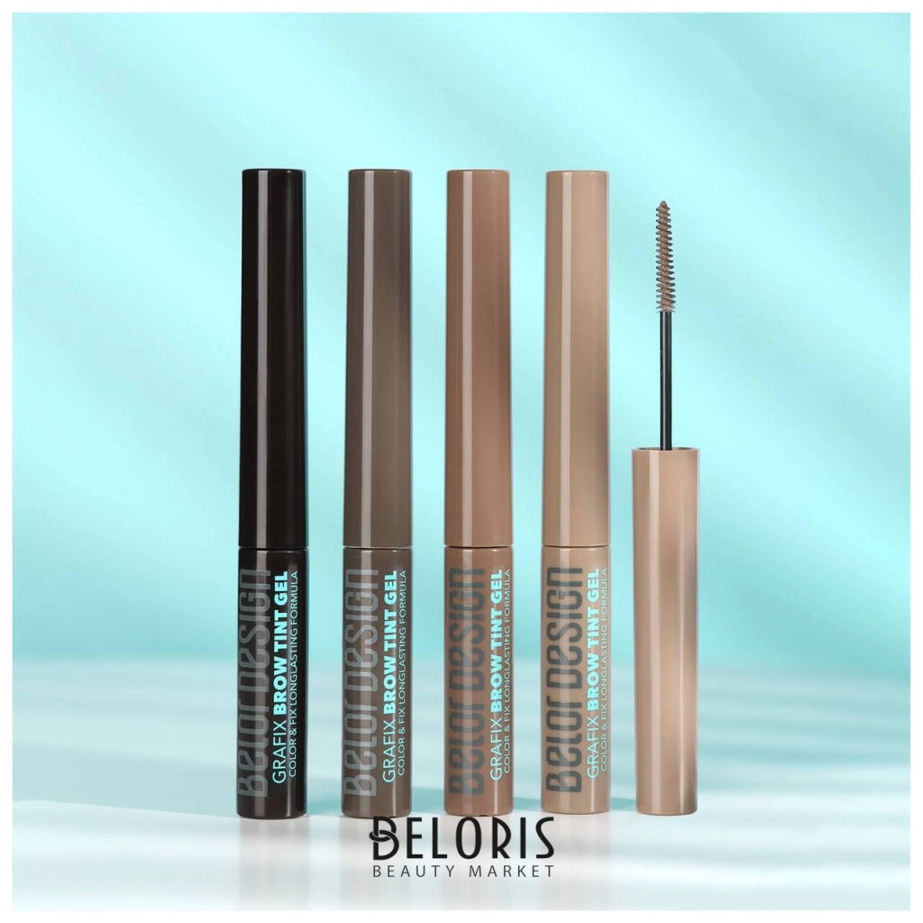 БД Тинт-гель для бровей Grafix №4 брюнет