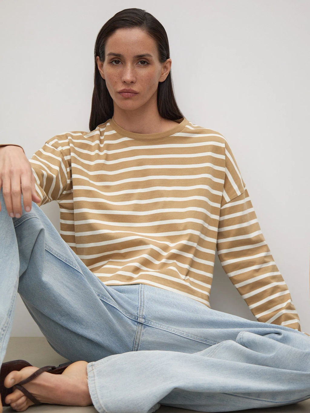 ЕМКА / Лонгслив в полоску - Emka фото 2