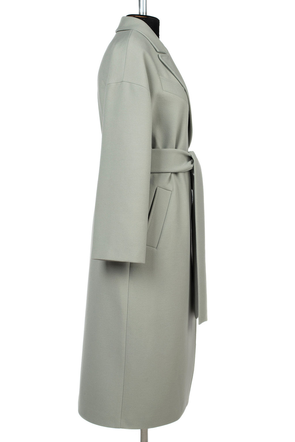 01-11614 Пальто женское демисезонное (пояс) - El podio фото 11