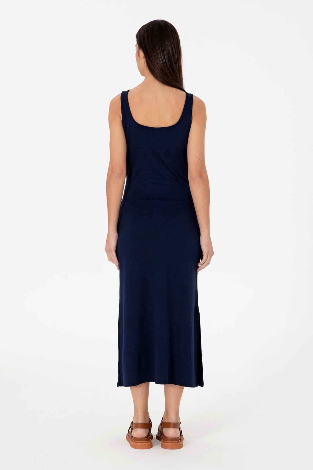 Kad_n Lacivert _rme Elbise Sepette S_rpriz _ndirim - U.s. polo assn фото 4