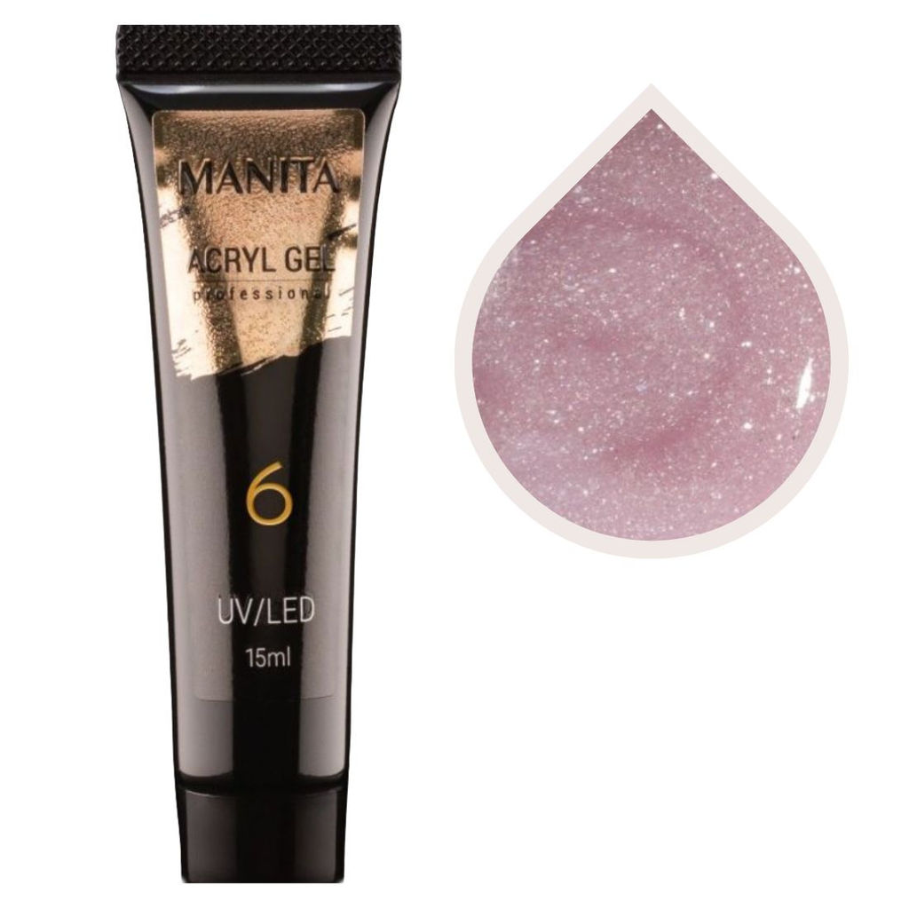 Manita Professional Акриловый гель для моделирования ногтей №06, 15 мл MP110111  фото 2