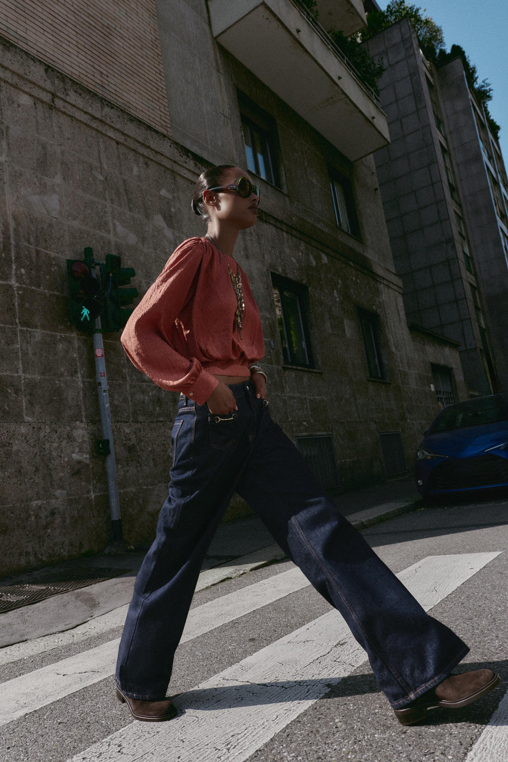 JACQUARD BALLOON TOP - Zara фото 5