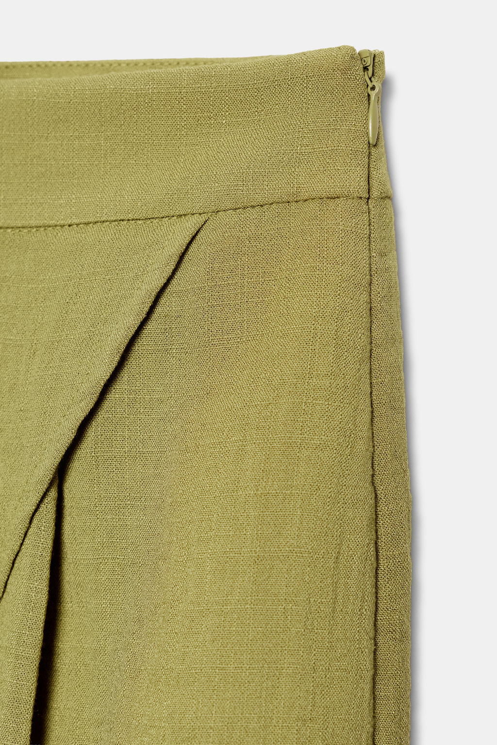 PANTAL?N PAREO ANCHO / Oliva - Zara фото 7