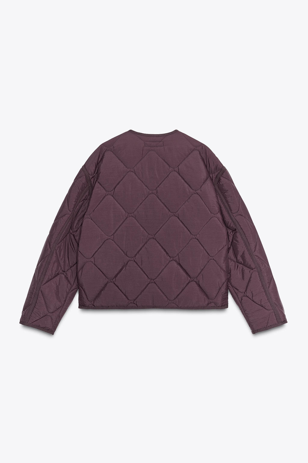 QUILTED JACKET WITH PATCH POCKETS - Zara фото 6