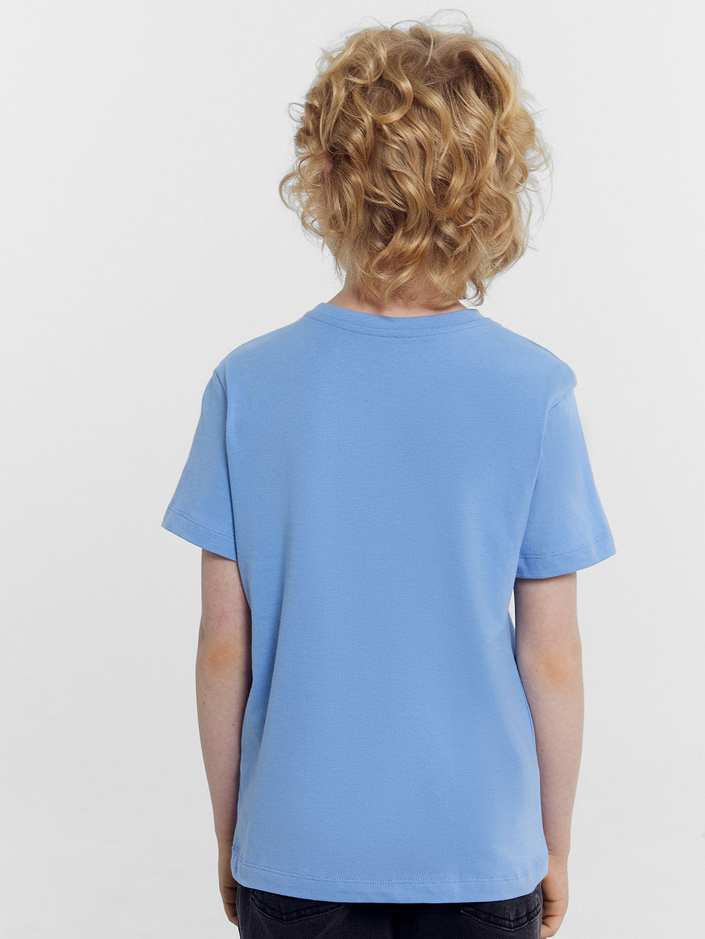Футболка для мальчиков светло-синяя с печатью - Mark formelle фото 3