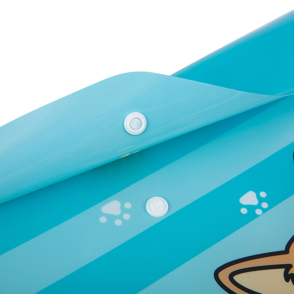 Лео Учись Папка-конверт для тетрадей с кнопкой A5+ LT-2101 180 мкм песок 20 шт. 04-Корги