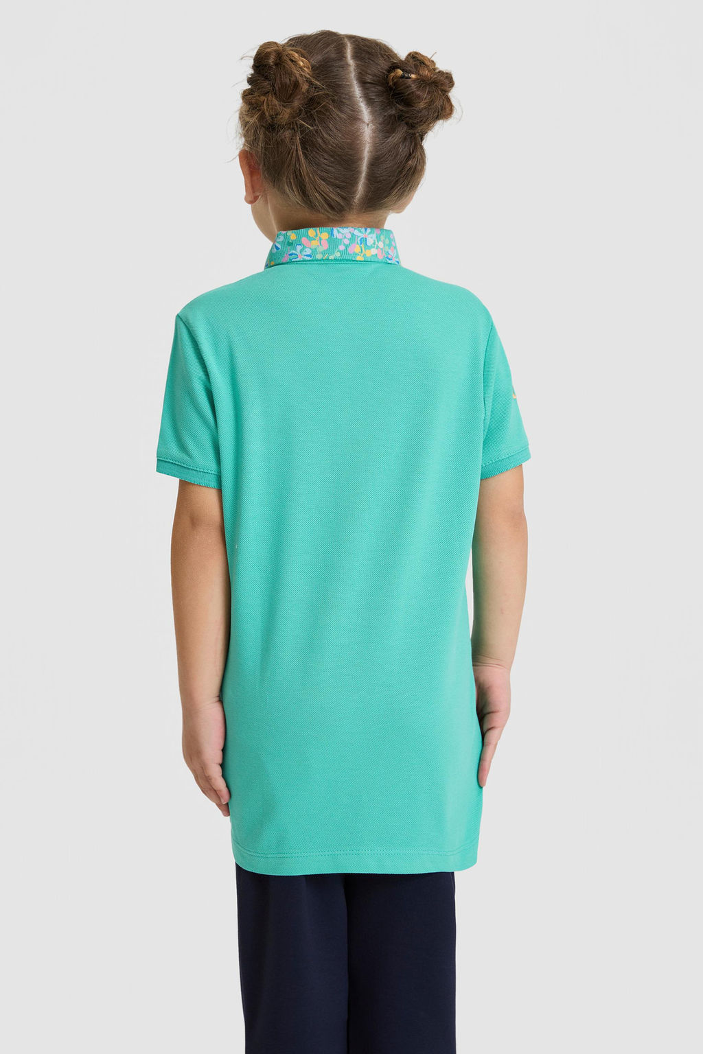 K_z _ocuk Mint Polo Yaka Basic Ti__rt