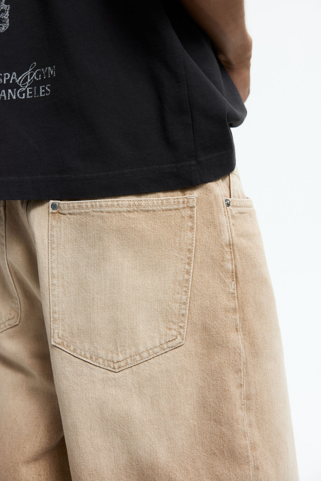 Vaquero corto Baggy - H&m фото 13