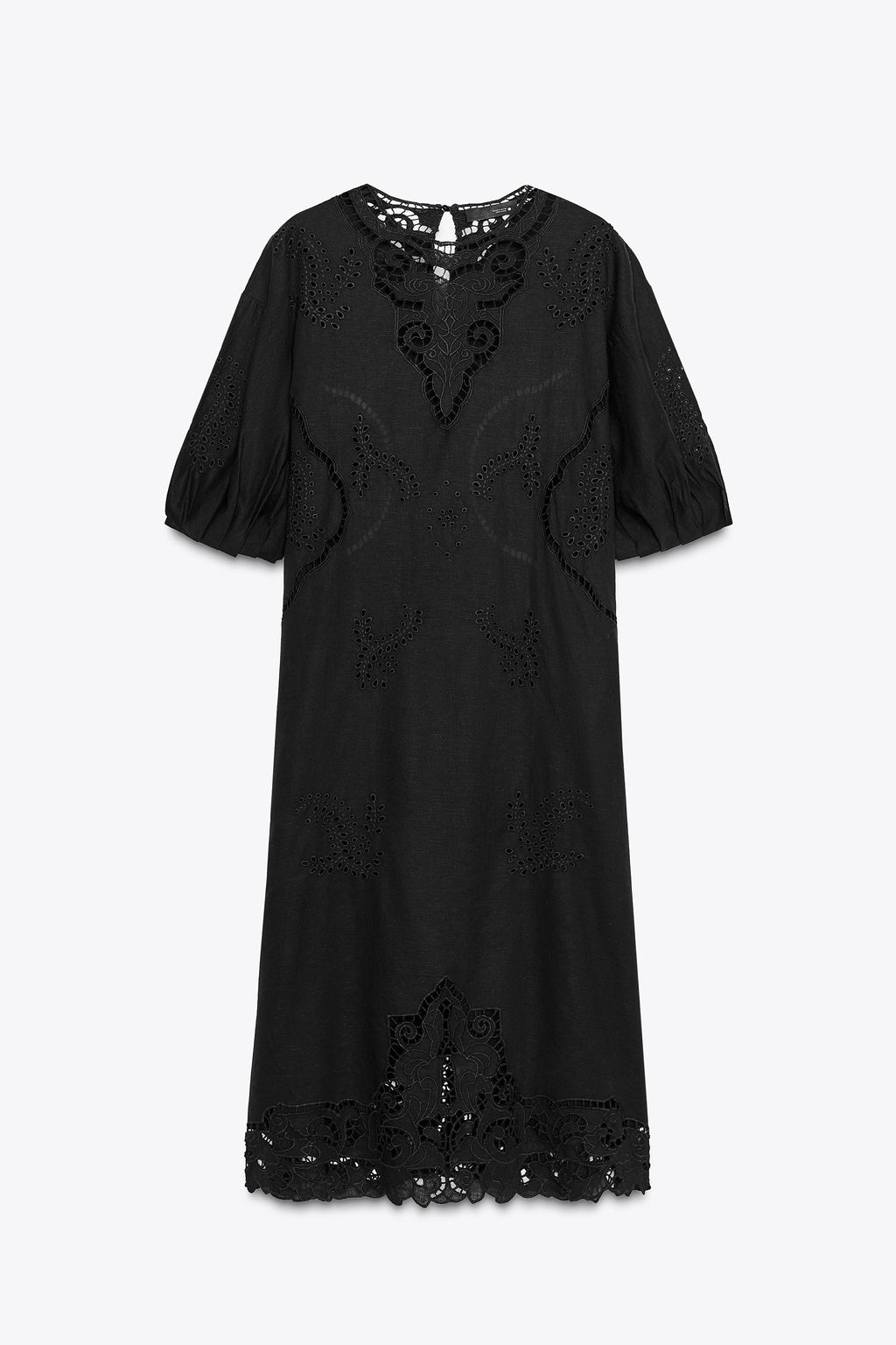 ZW COLLECTION EMBROIDERED MIDI DRESS - Zara фото 3