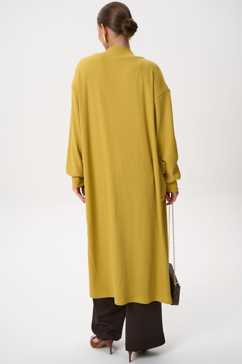 Кардиган Катрис (горчичный) - Эльза фото 23