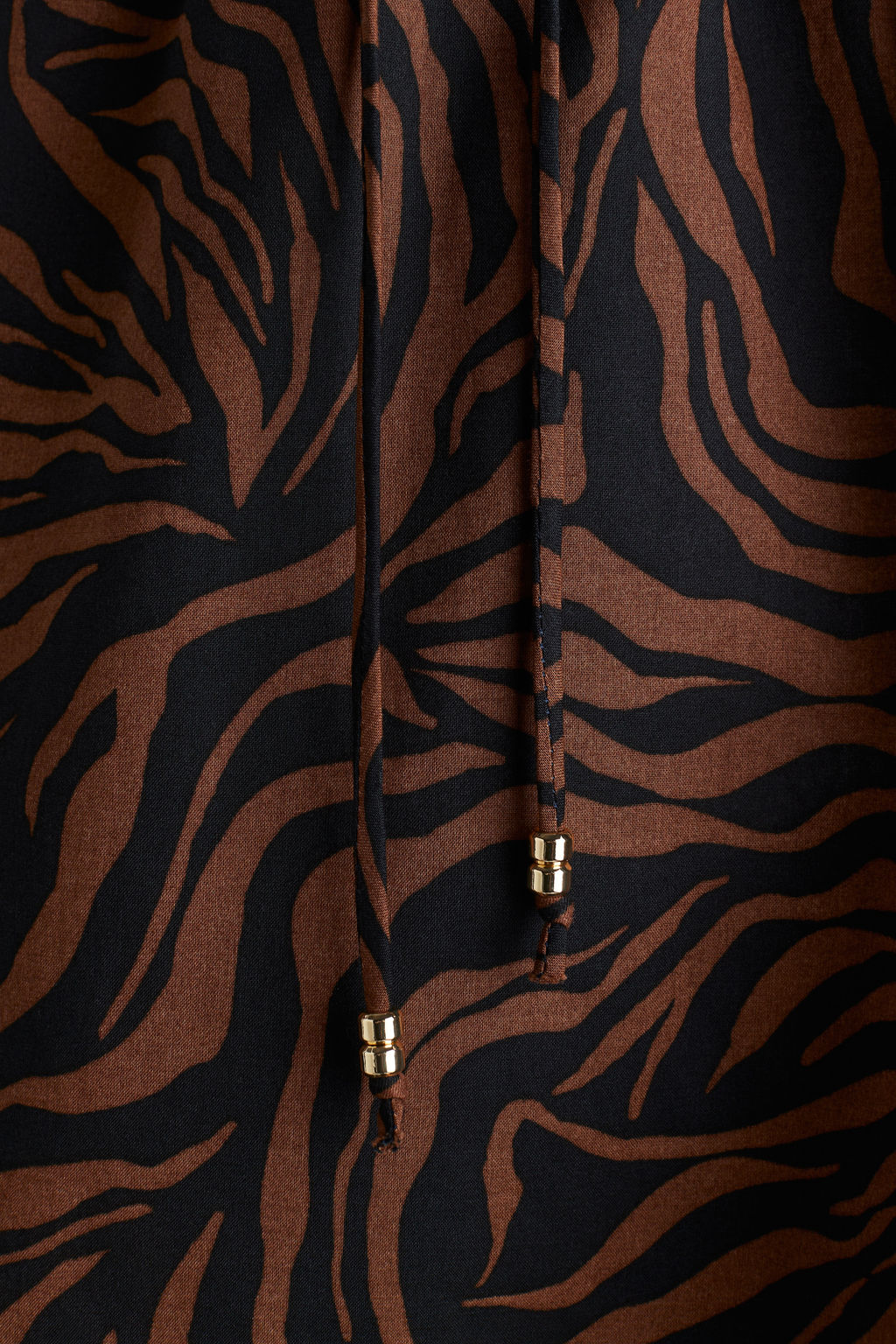 Pantal?n corto estampado con cord?n de ajuste - H&m фото 4