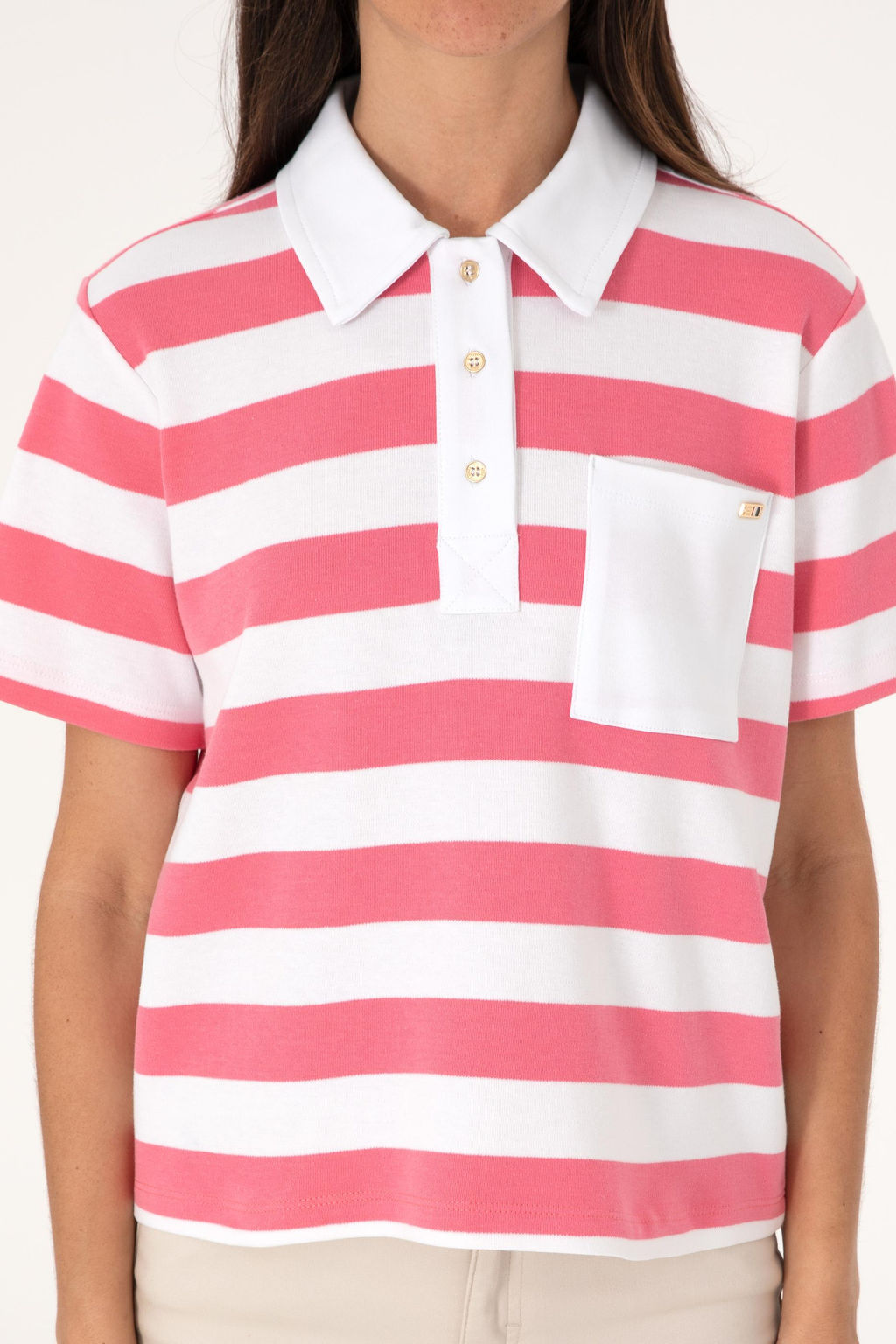 Kad_n Pembe Ti__rt Sepette S_rpriz _ndirim - U.s. polo assn фото 6