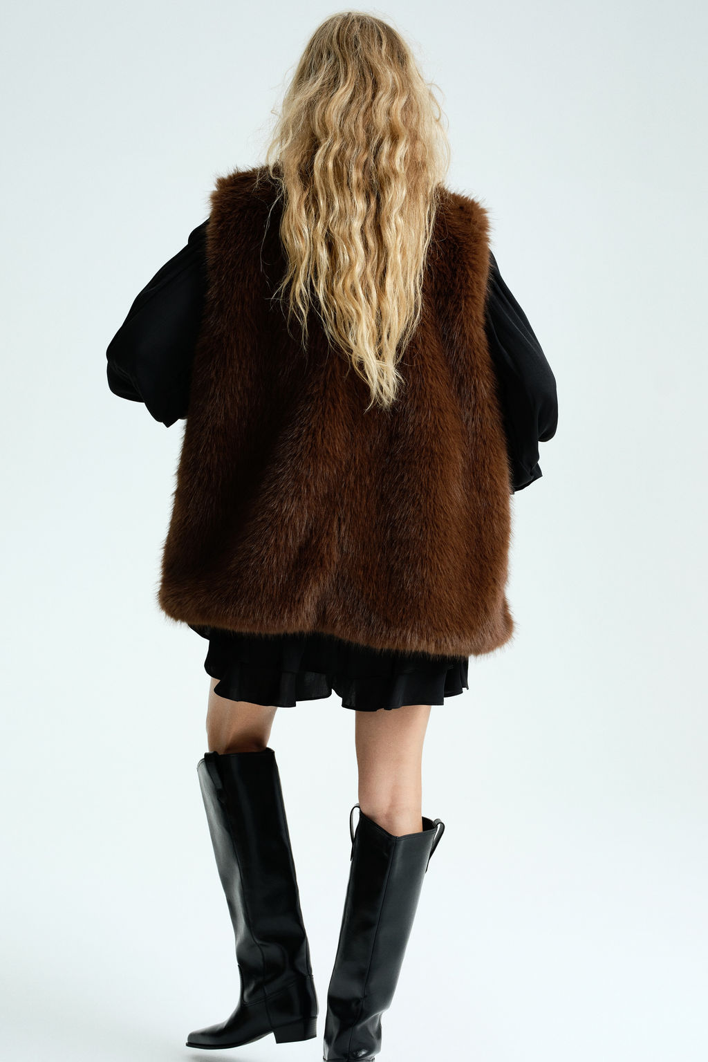 Chaleco efecto pelo - H&m фото 3