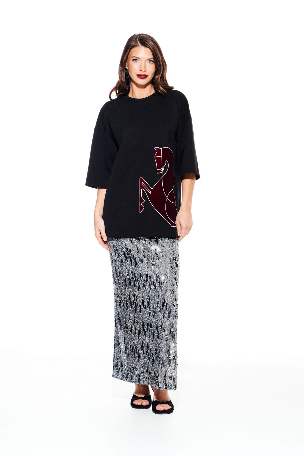 Юбка женская новый год