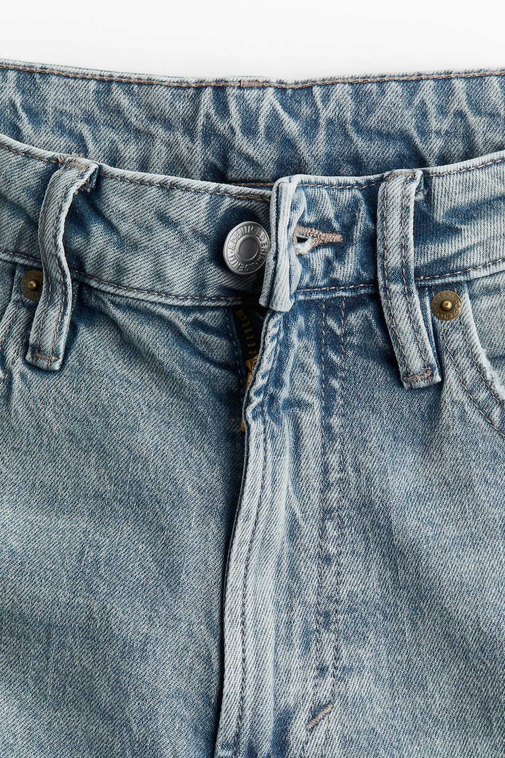 Curvy Fit Slim High Jeans - H&m фото 6